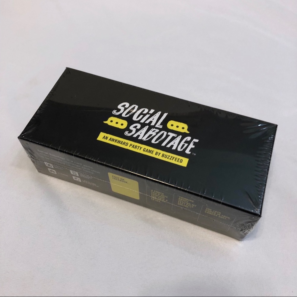 NIB Social Sabotage Card Game by Buzzfeed